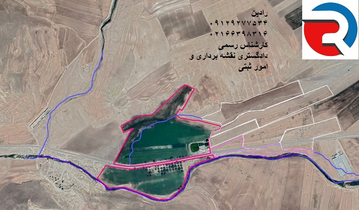 علائم کناری عکس هوایی